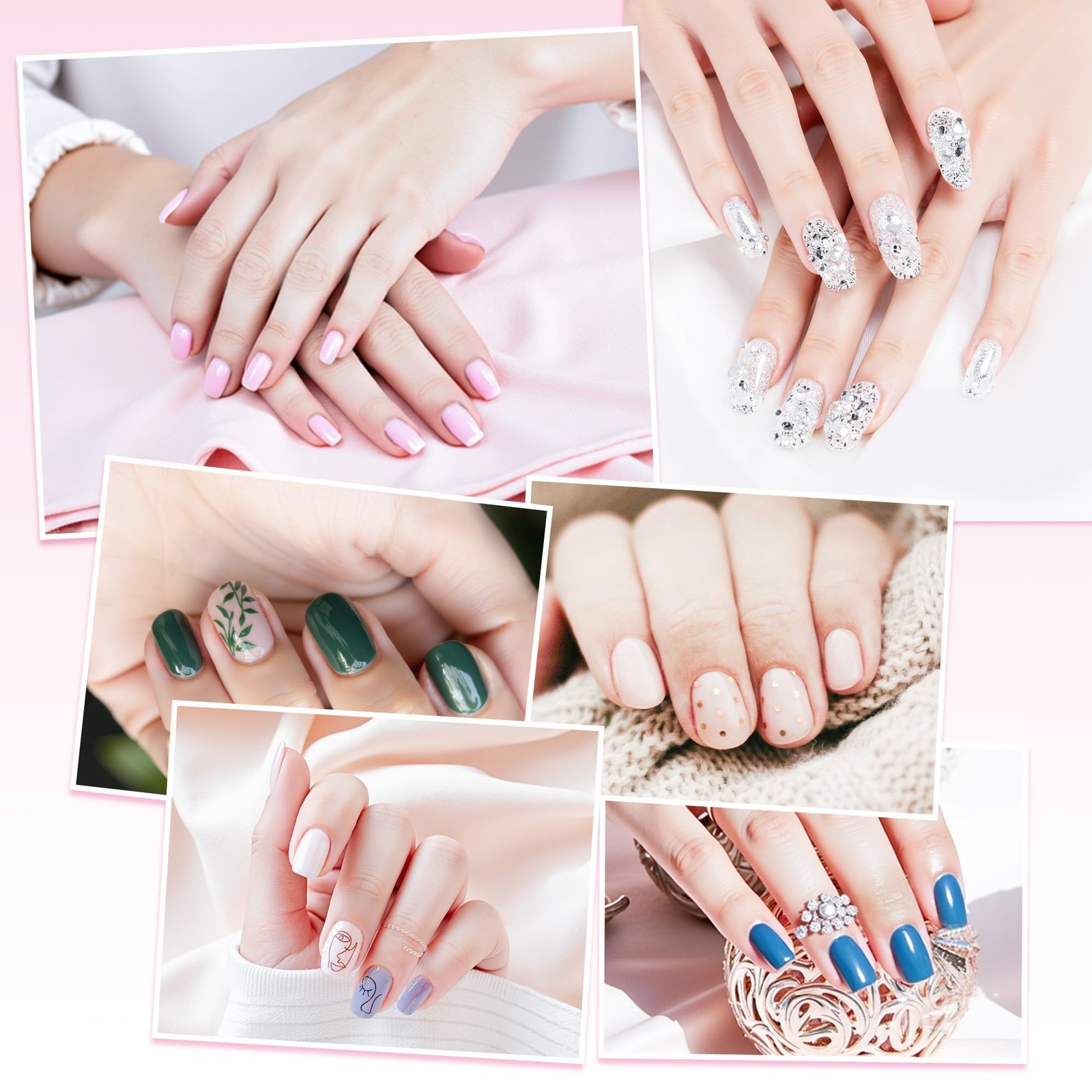 Chrontier Silk Nail Wrap Instant Reinforce Repair Bandage 1.2″ x 39.4″, White
