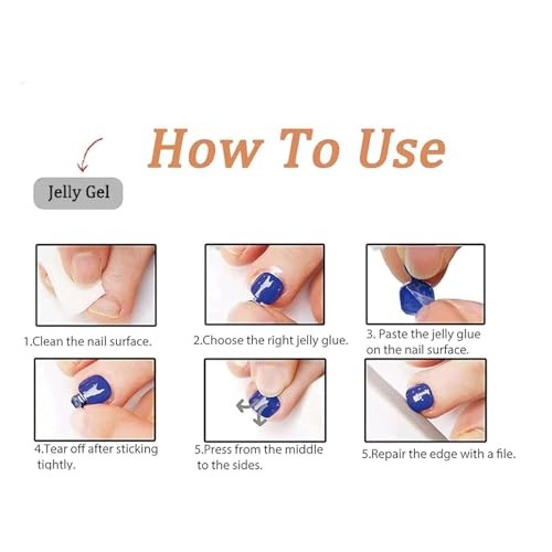 Glitter Press on Toenails Nude Fake Toenails Short Square False Toes with