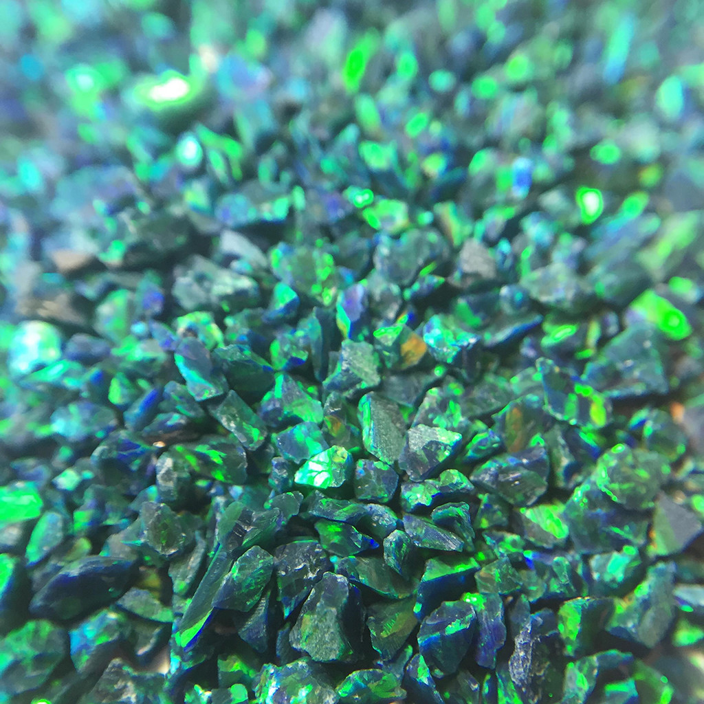 Lab-Created Crushed Opal Inlay Material – Ring Making, Woodworking, Resin Art