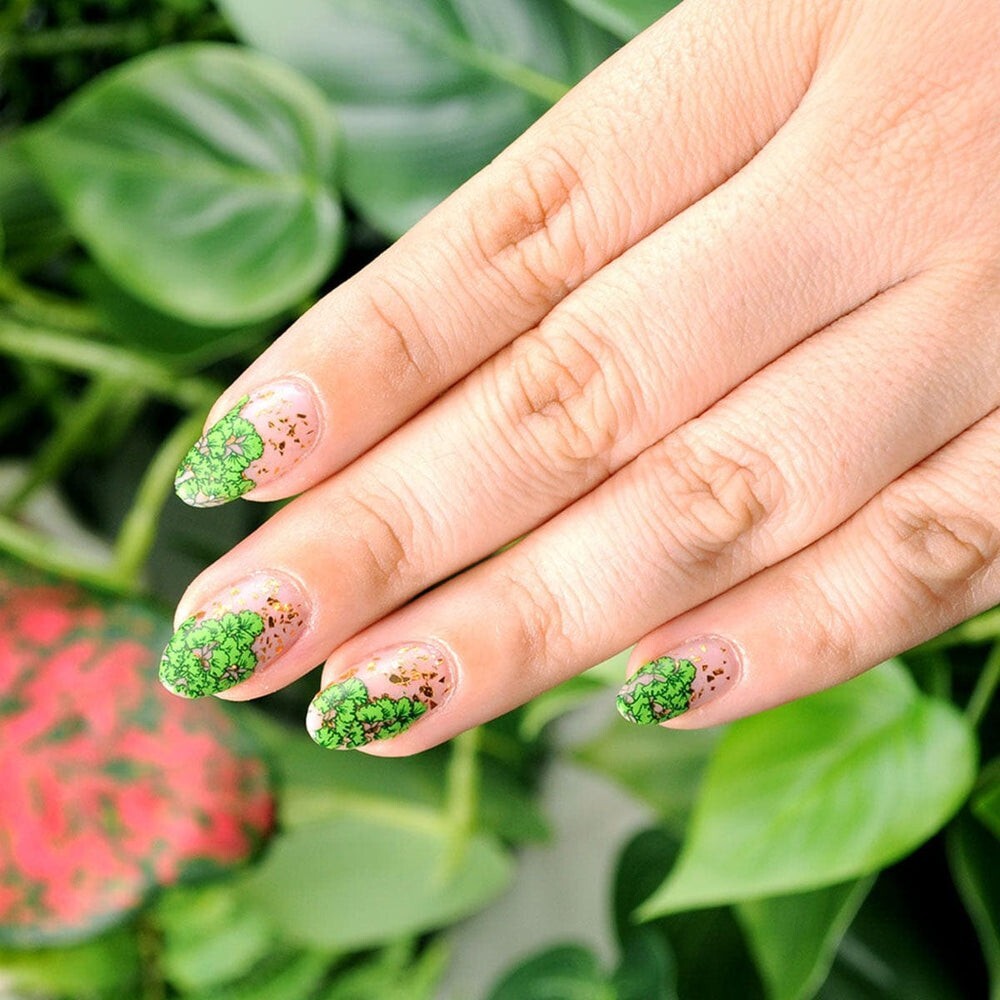 🌿🪴🌱MANIOLOGY Plant Lover M305 Nail Stamping Plate