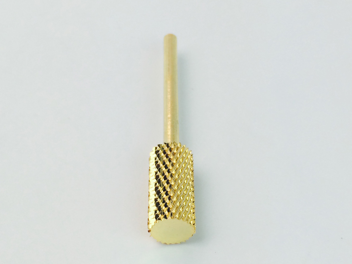 High Quality Premium Gold Nail Carbide Bit For 3/32 Electric Drill Nail File Art