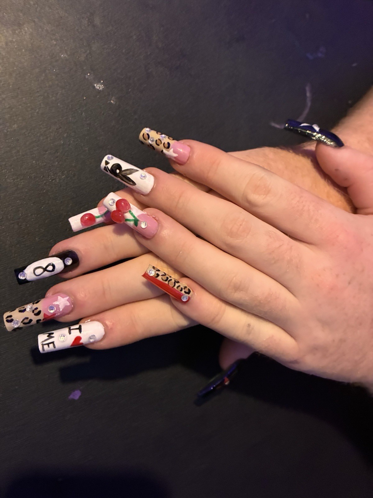 Handmade custom press on nails!