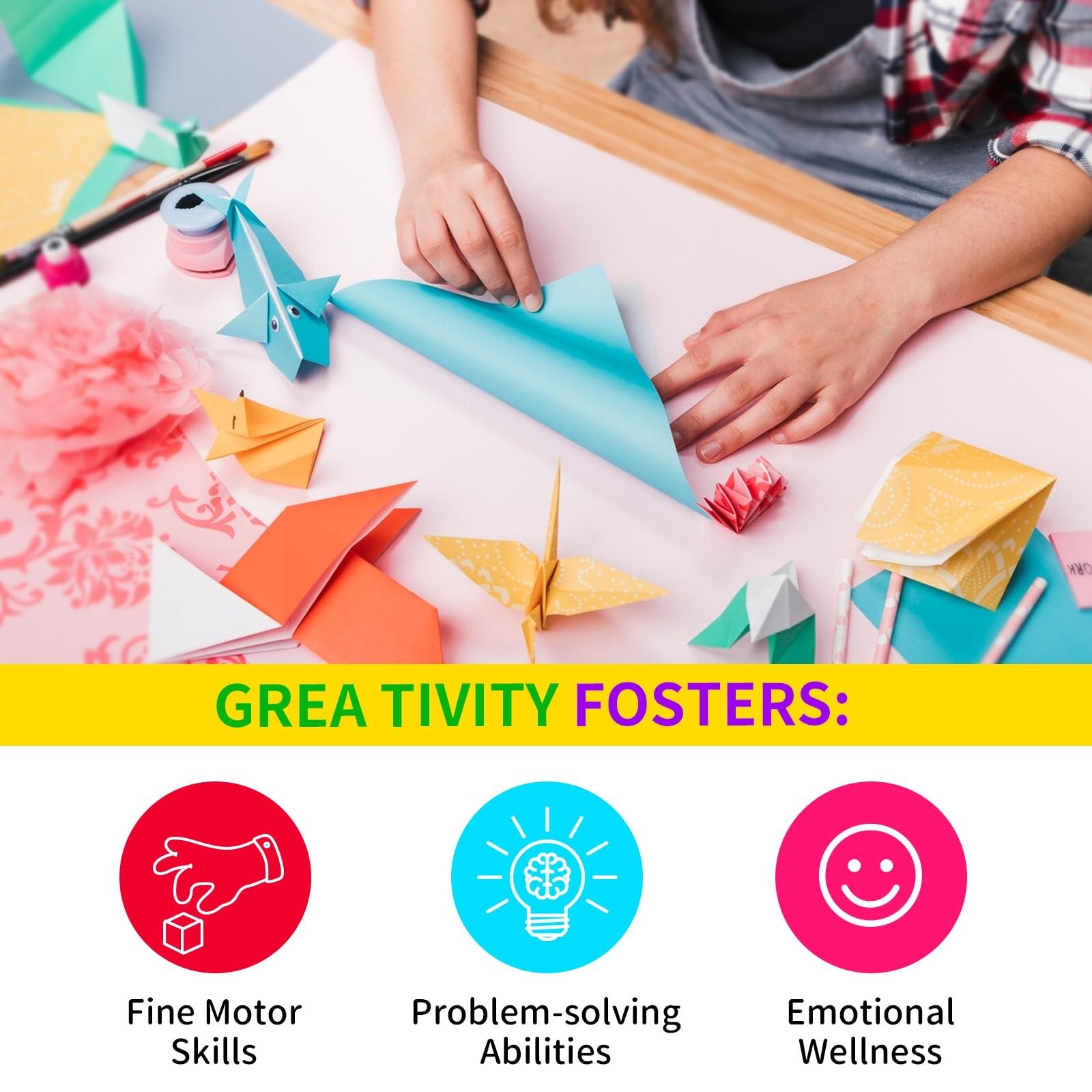 Itopstar Crafts for Kids -3000pcs+ Art Supplies Kids Art Supplies Great for S…