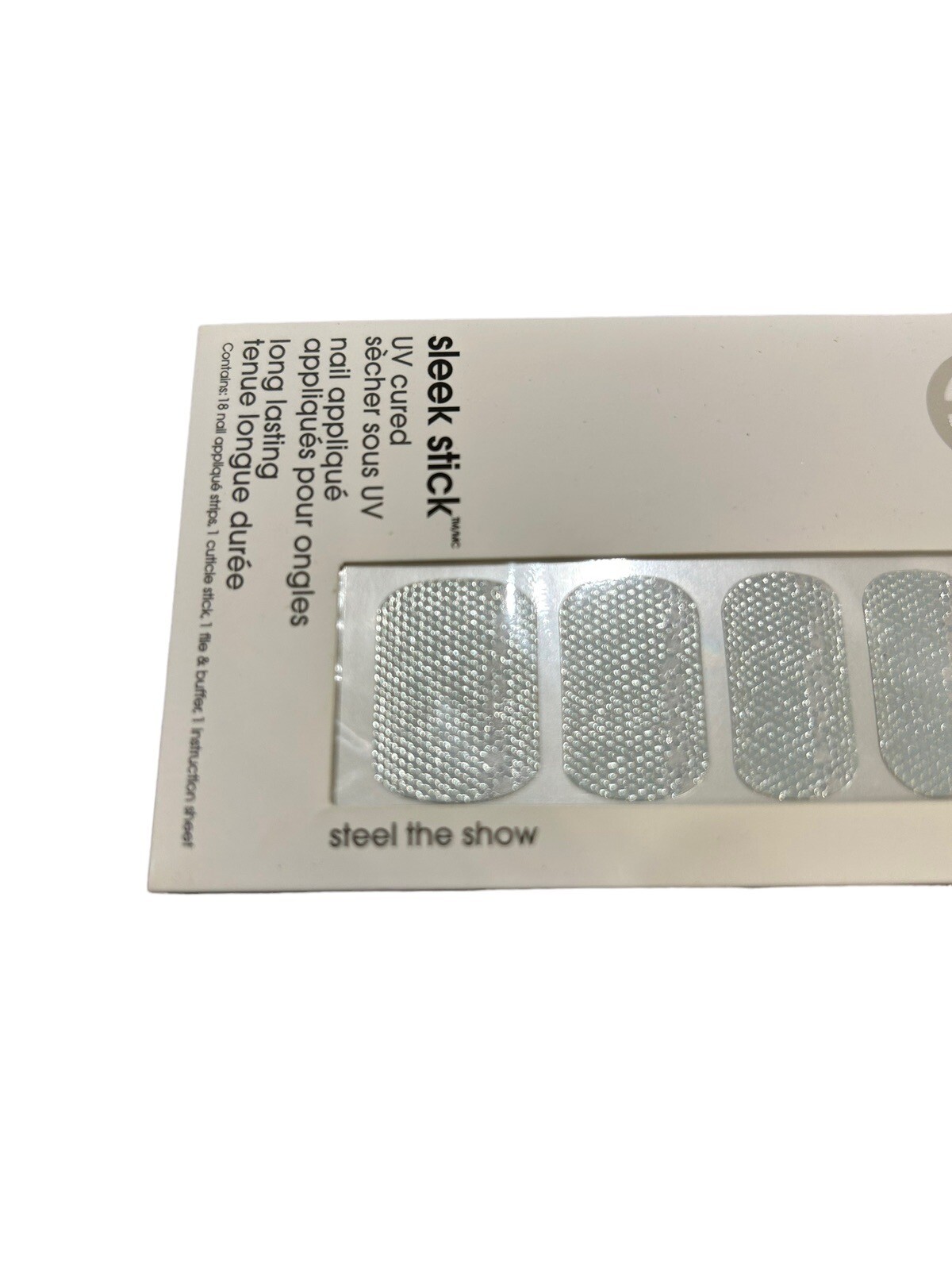 Essie Sleek Stick Nail Stickers #010 Steel The Show