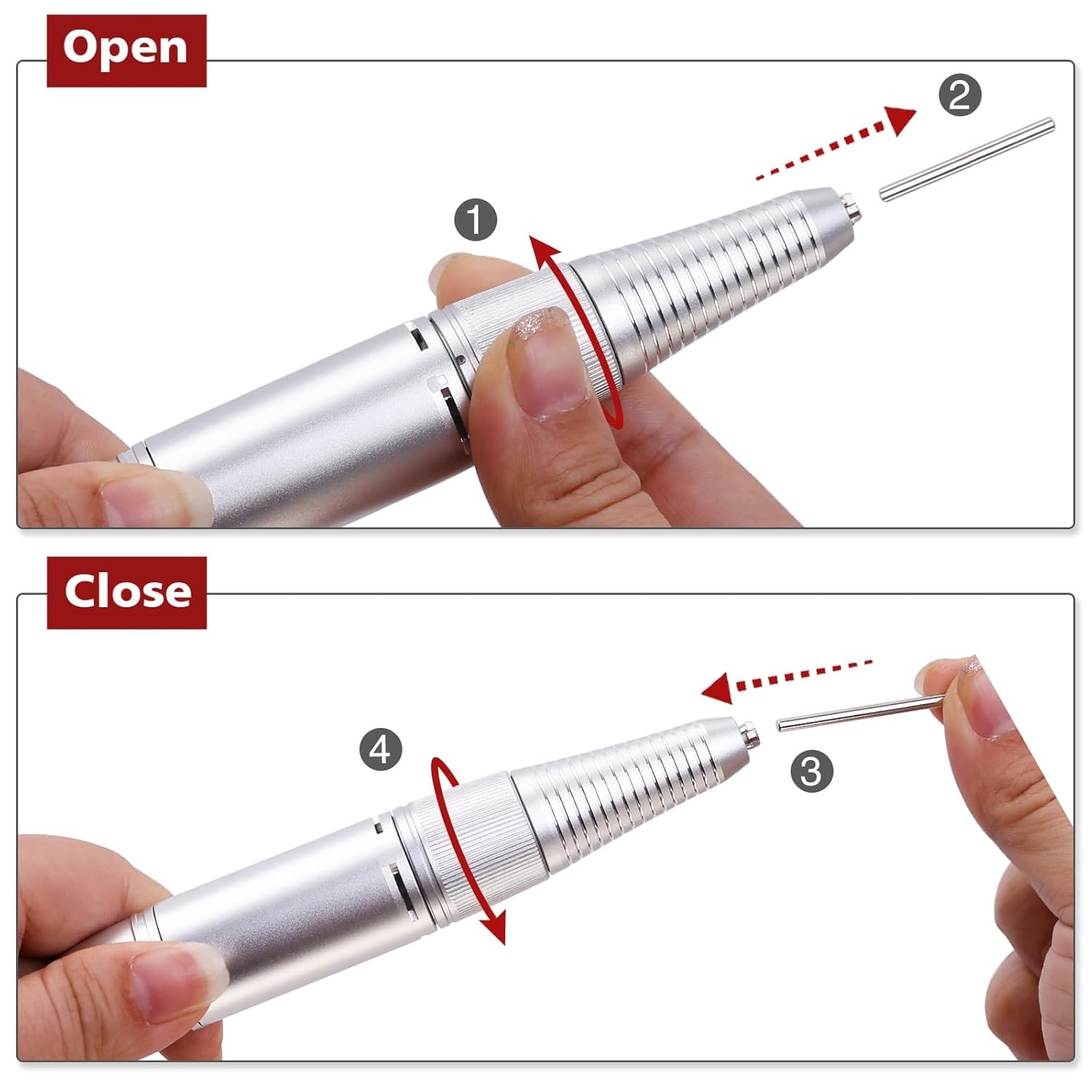 Handpiece for AZ GOGO-102 Nail Drill Machine Part, 30000RPM Detacha… Fast Ship