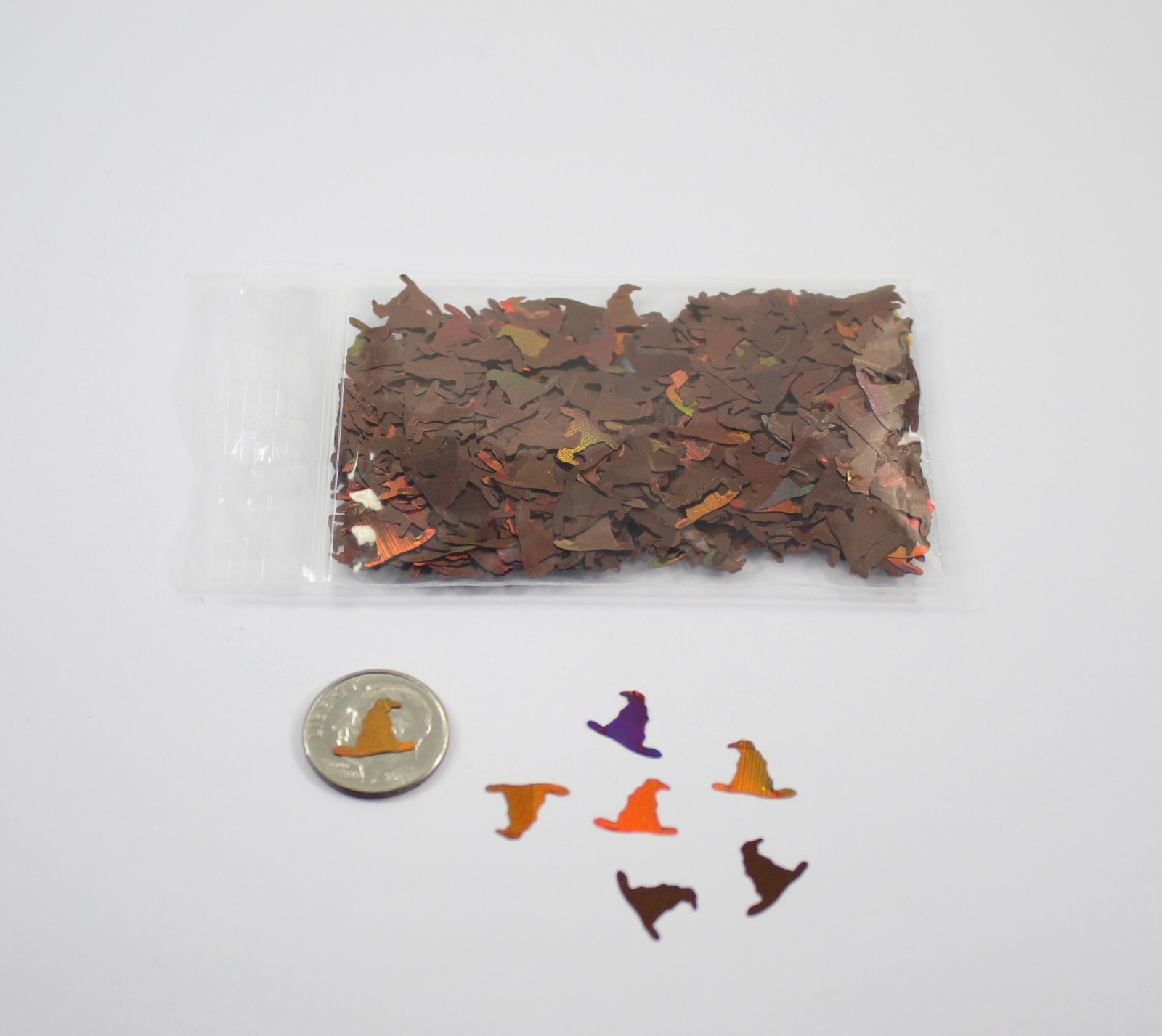Sorting Hat Shaped Solvent Resistant Glitter For Nails-Resin-Tumblers-Crafts