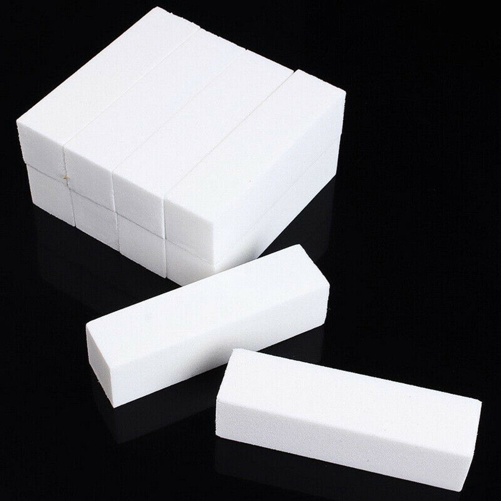 10Pcs Buffing Buffer Block Files Acrylic Pedicure Sanding Manicure Nail Art Tips