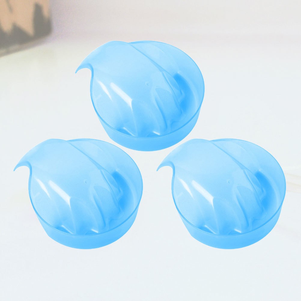 3 Pcs Hand Soaking Bowl Manicure Treatment Tool Nail Polish Remover