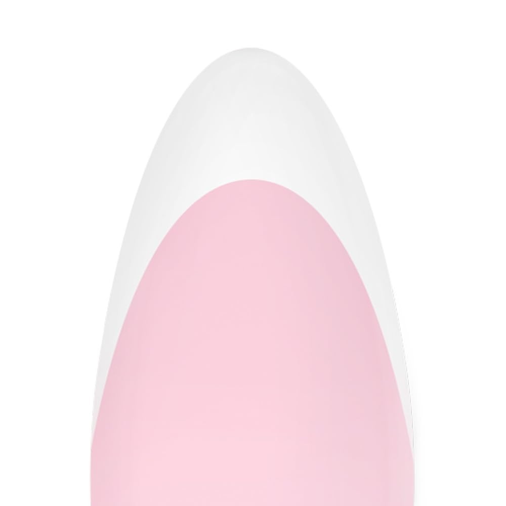 Salon Quality 224 Pcs Pink French Tip Fake Nails – Soft Gel for Every Occasion
