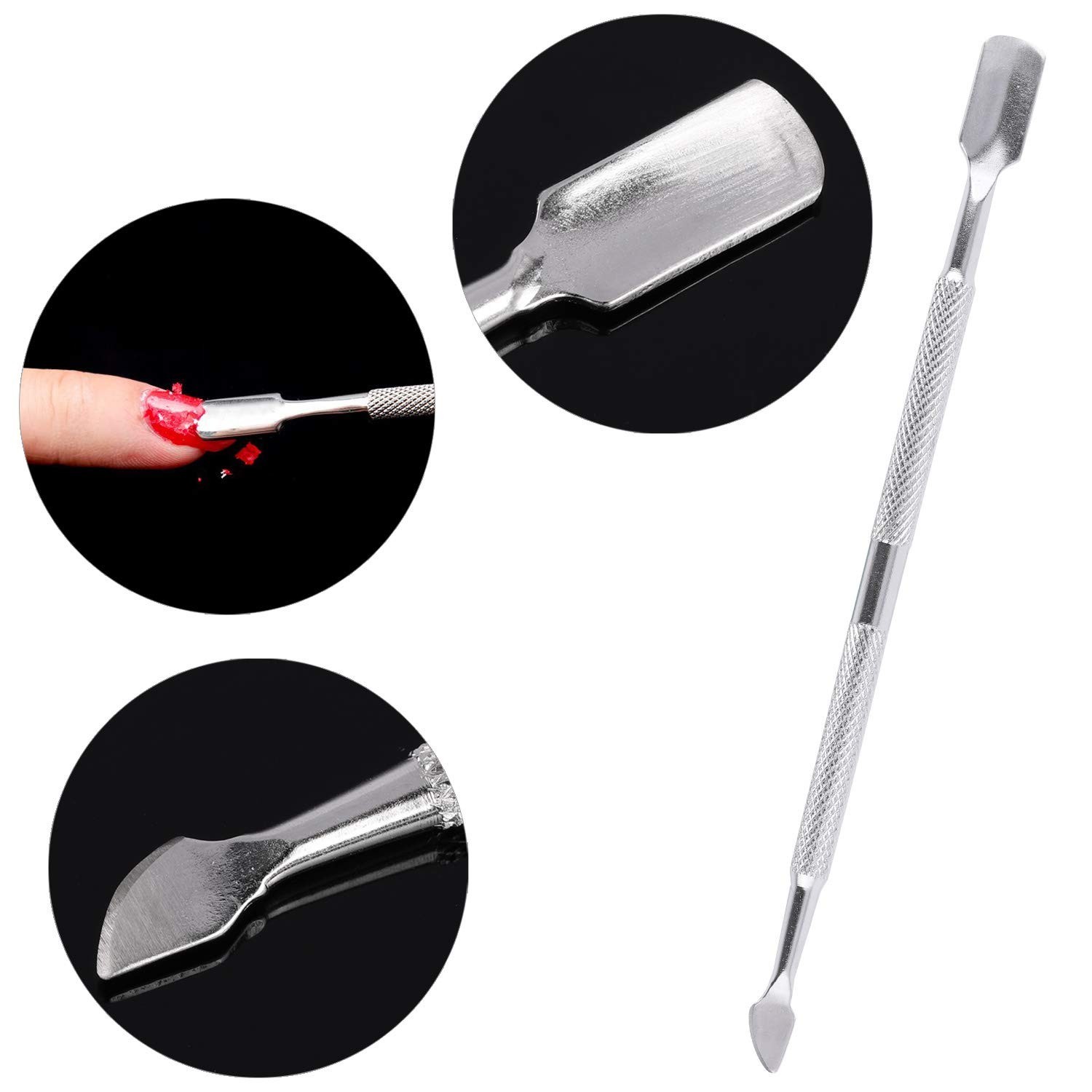 960 Alcohol-Free Lint-Free Nail Wipes with Pump Dispenser and Cuticle Pusher