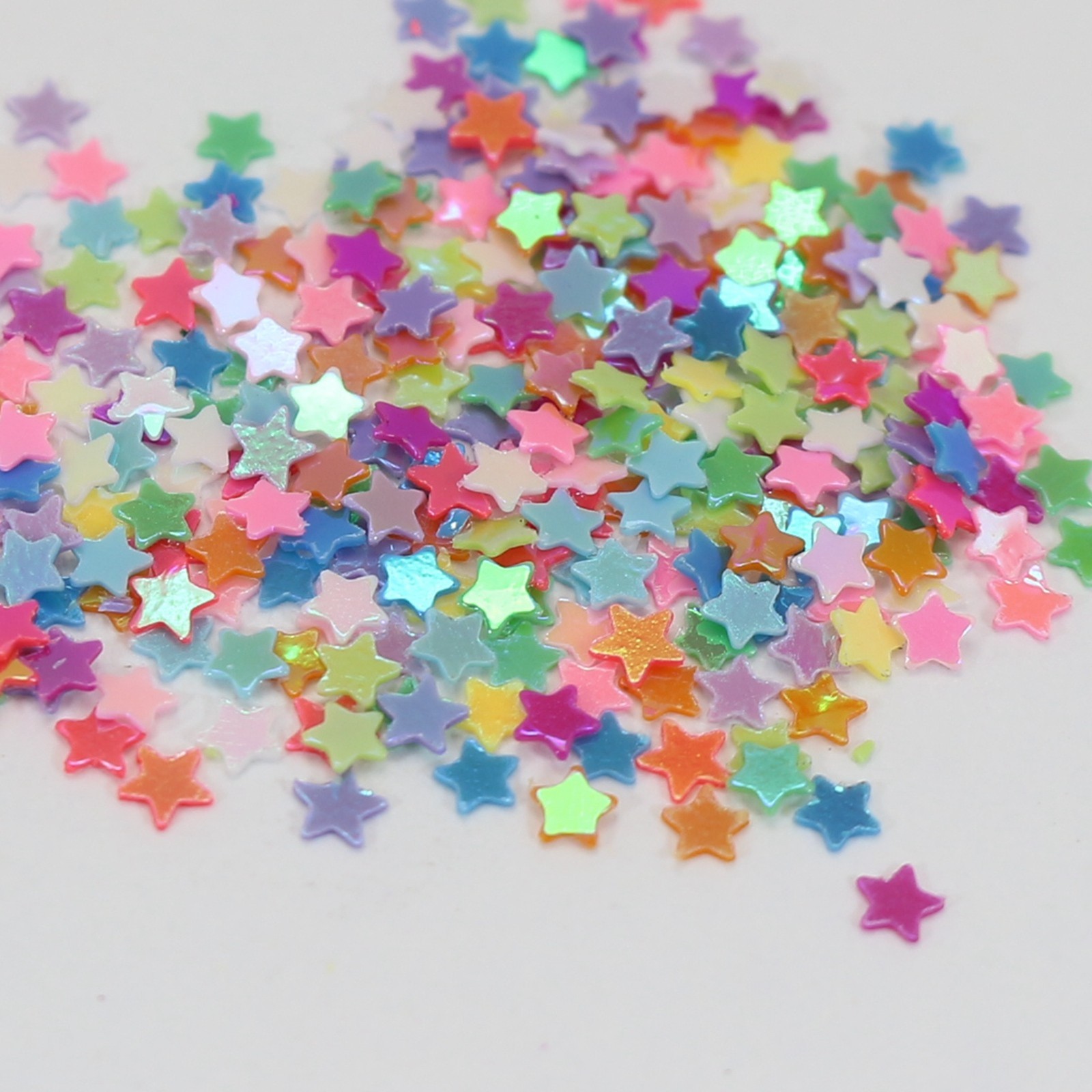 50 Gram Mixed Color Star Sequins Loose Tiny 3mm Nail Art Tips Scrapbook Craft