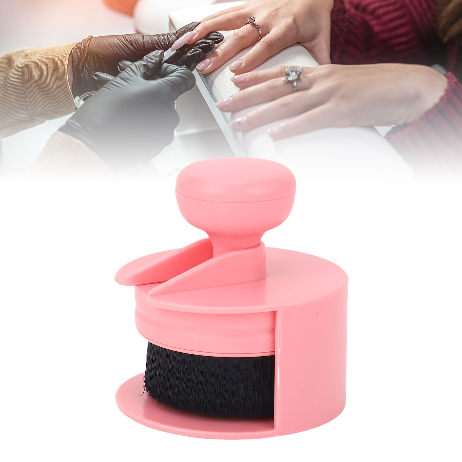 Nail Art Dust Brush Large Flat Head For Professional Use Excellent