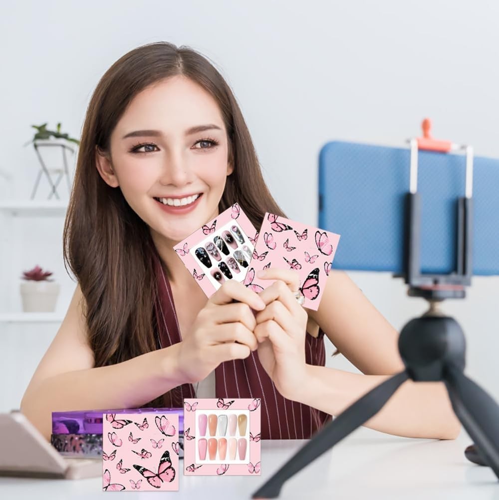 35 Pcs Press On Nail Storage Empty Nail Organizer Box | Press on Nail Packagi…