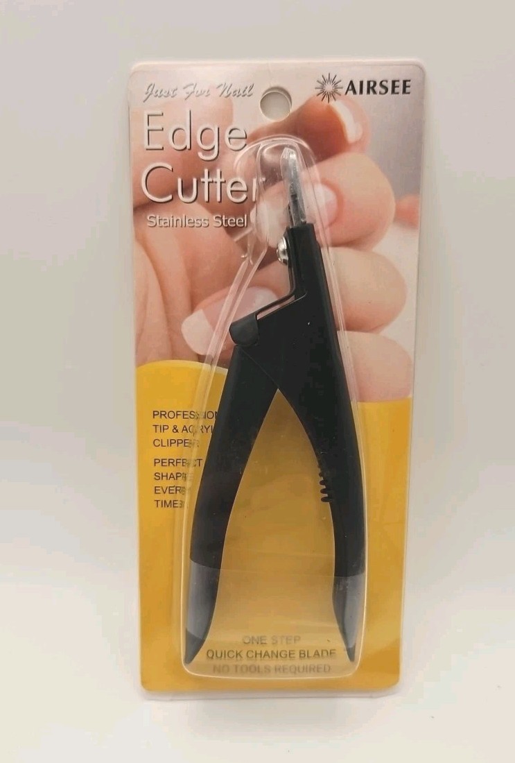 Acrylic Nail Scissor False Nail Clipper, Edge Manicure Tips Cutter Nail Tool NEW