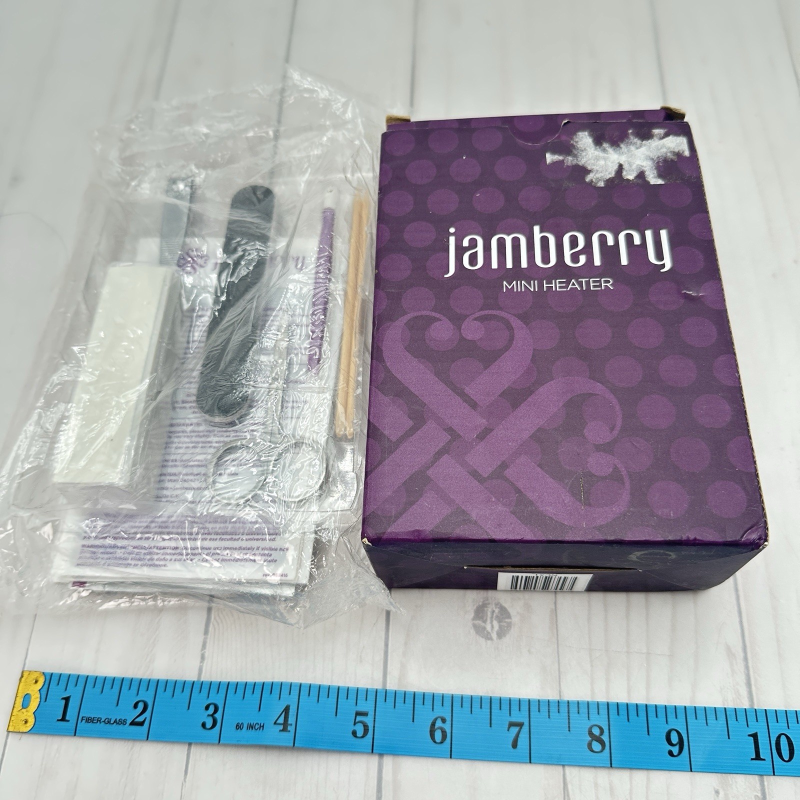 Jamberry Mini Heater Nail Wrap Starter Kit Open Box Unused Wraps Tools Lot