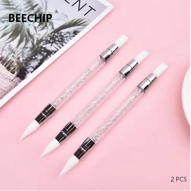 Sculpting Brush – Double Head Nail Art Tool – Professional Manicure Set