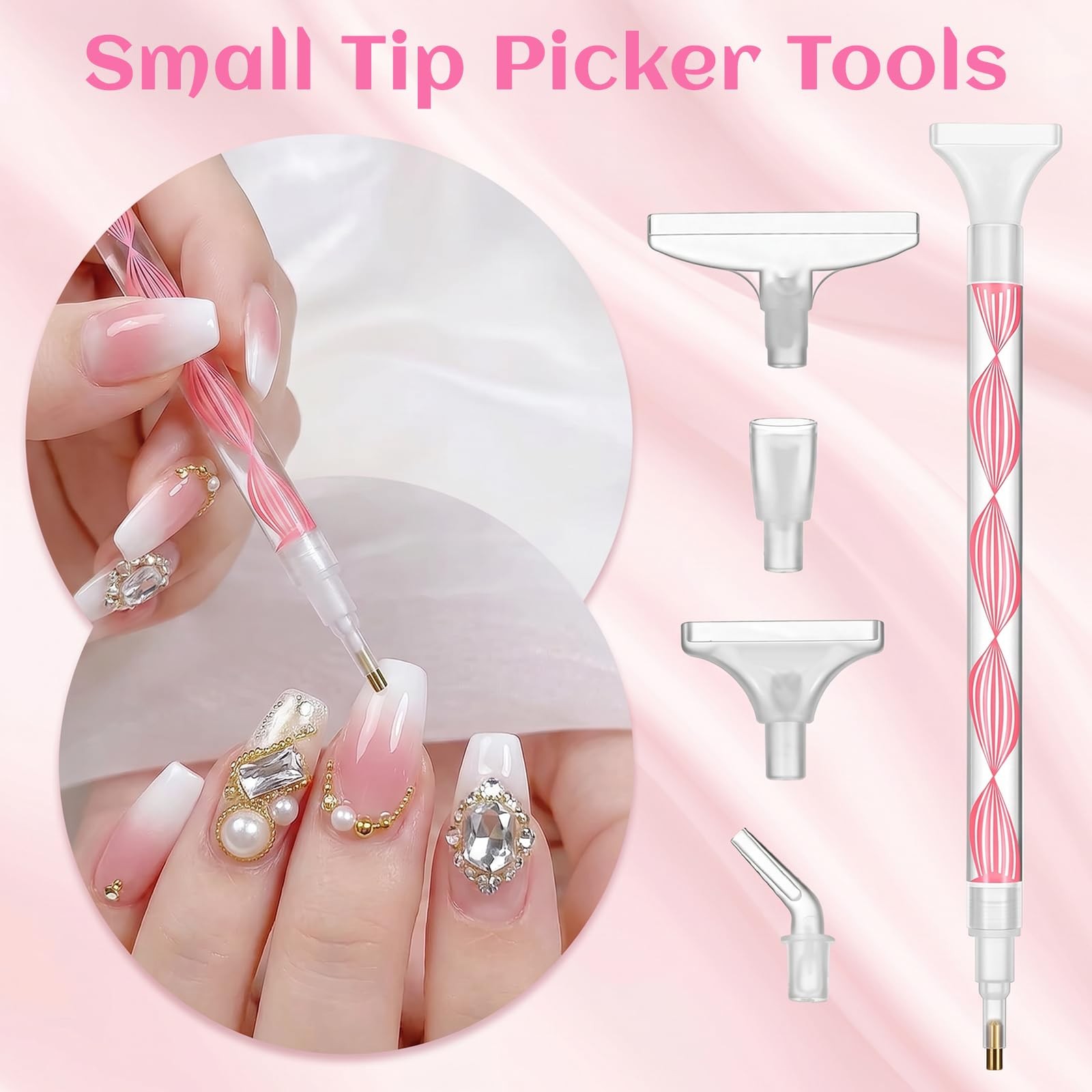 Rhinestone Picker Tool Dual-Ended Rhinestones Applicator Rhinestone Picker Ha…