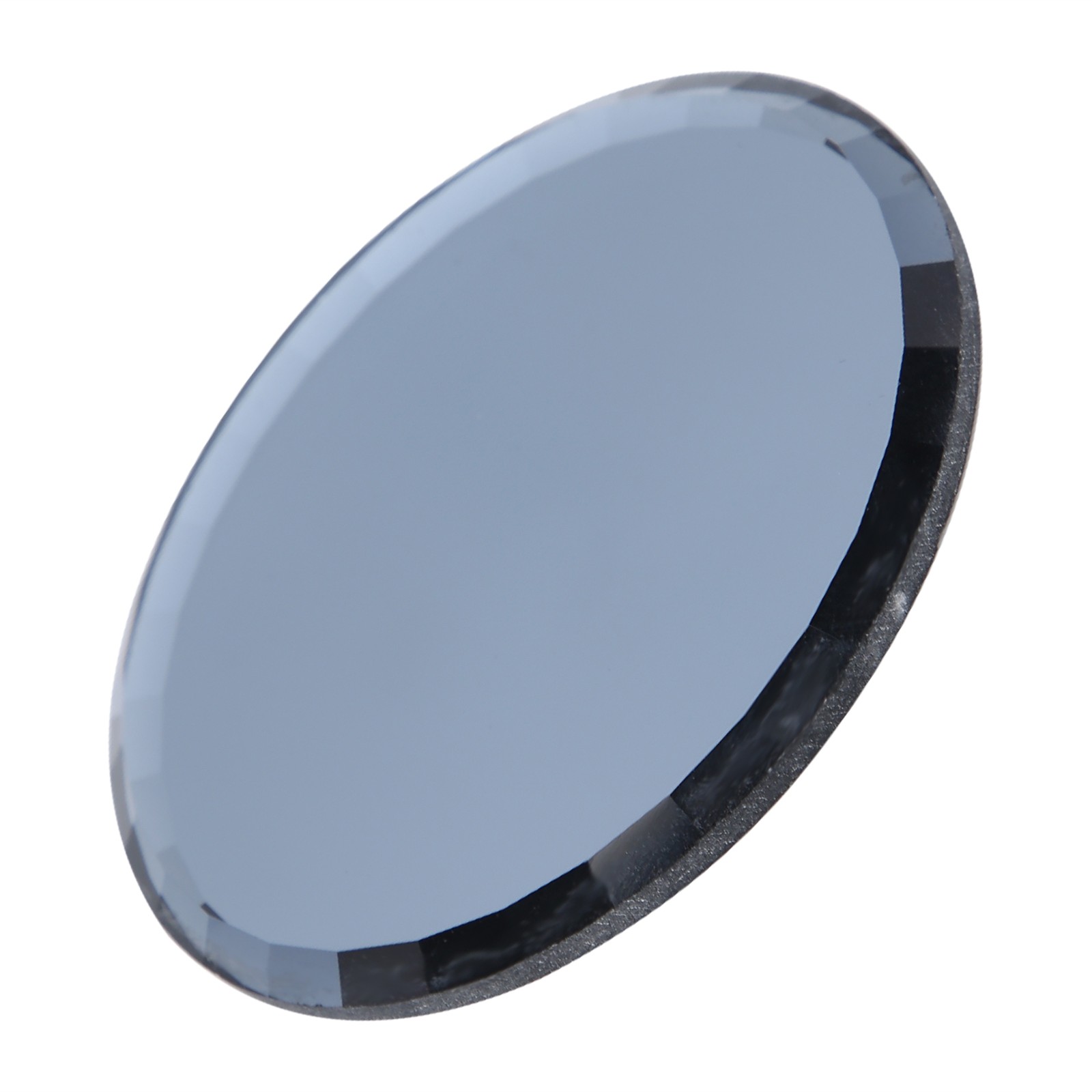 False Nail Mirror Glass Display Board Manicure Drawing Color Mixing Tool (Black)