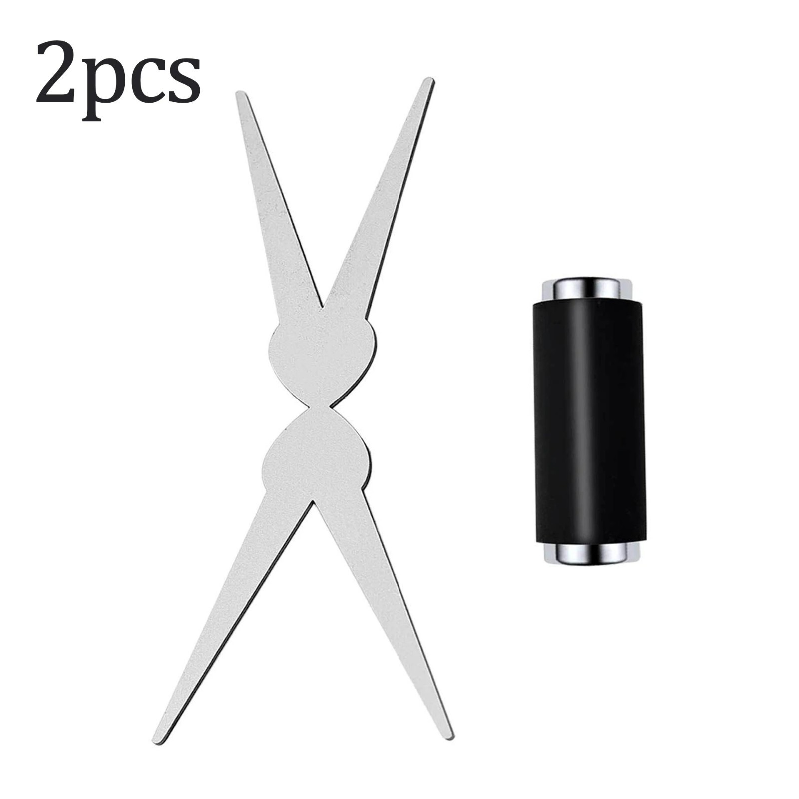 Double-Head Cat Eye Nail Art Magnet Set – V-Shaped Gel Polish DIY Tool