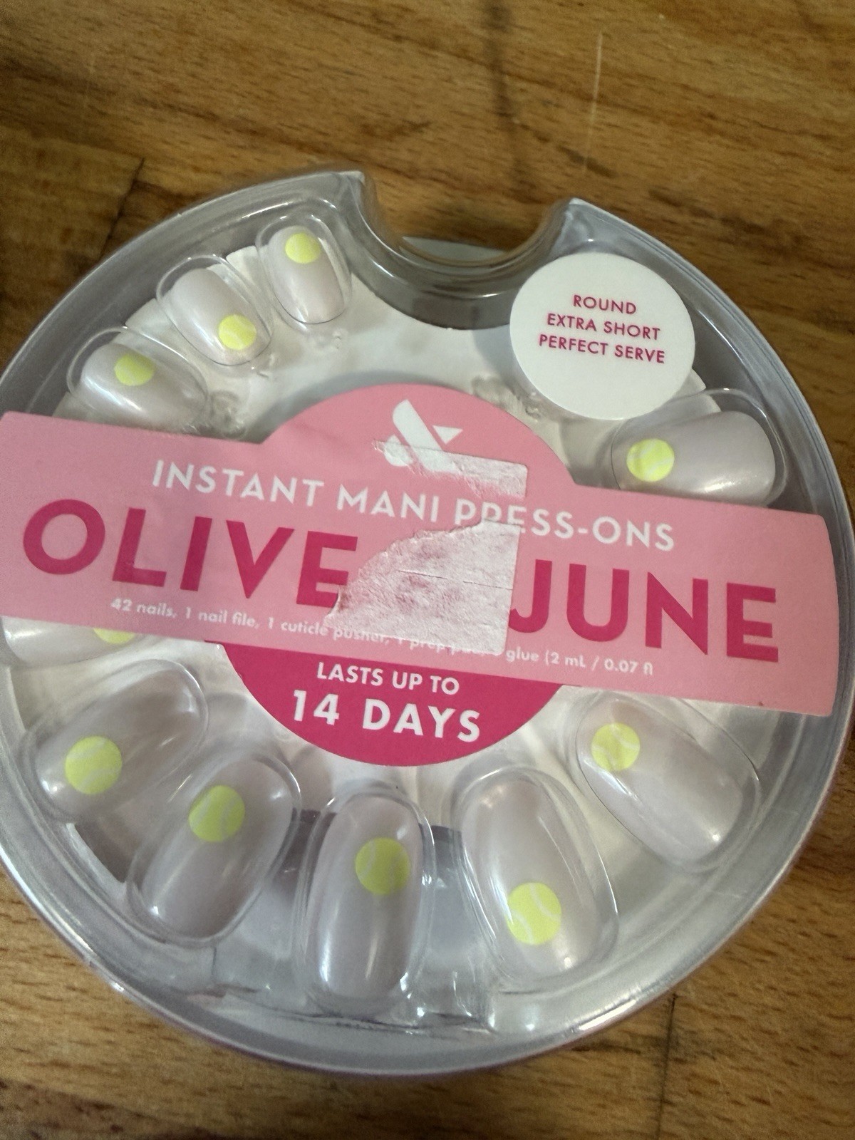 Lot of 6 Olive and June The Instant Mani Press On Nails Assorted Styles