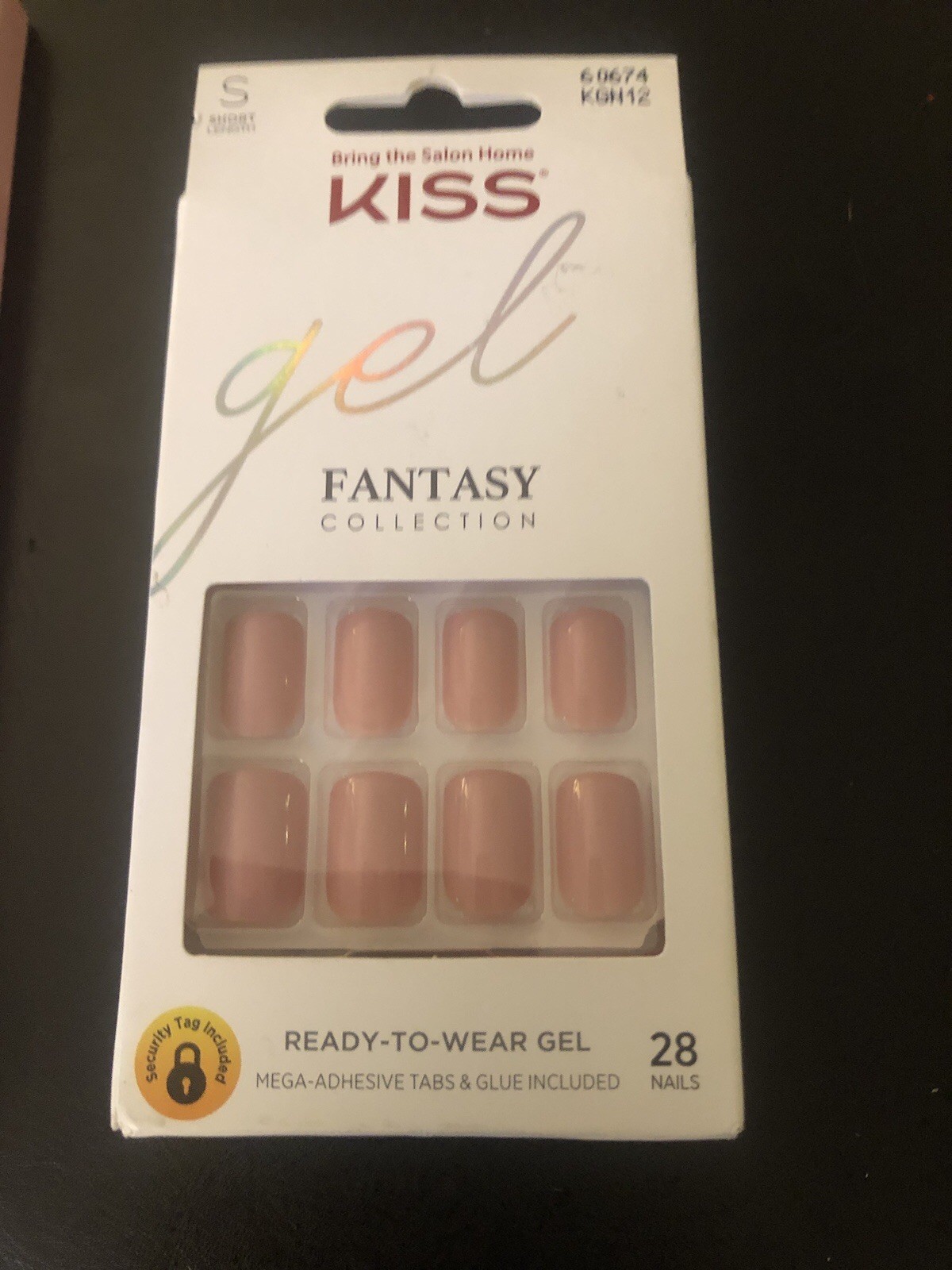1 Pk KISS Gel Fantasy False Nails~ 1 Pk Dashing Diva Nail Strips Pretty Pinks