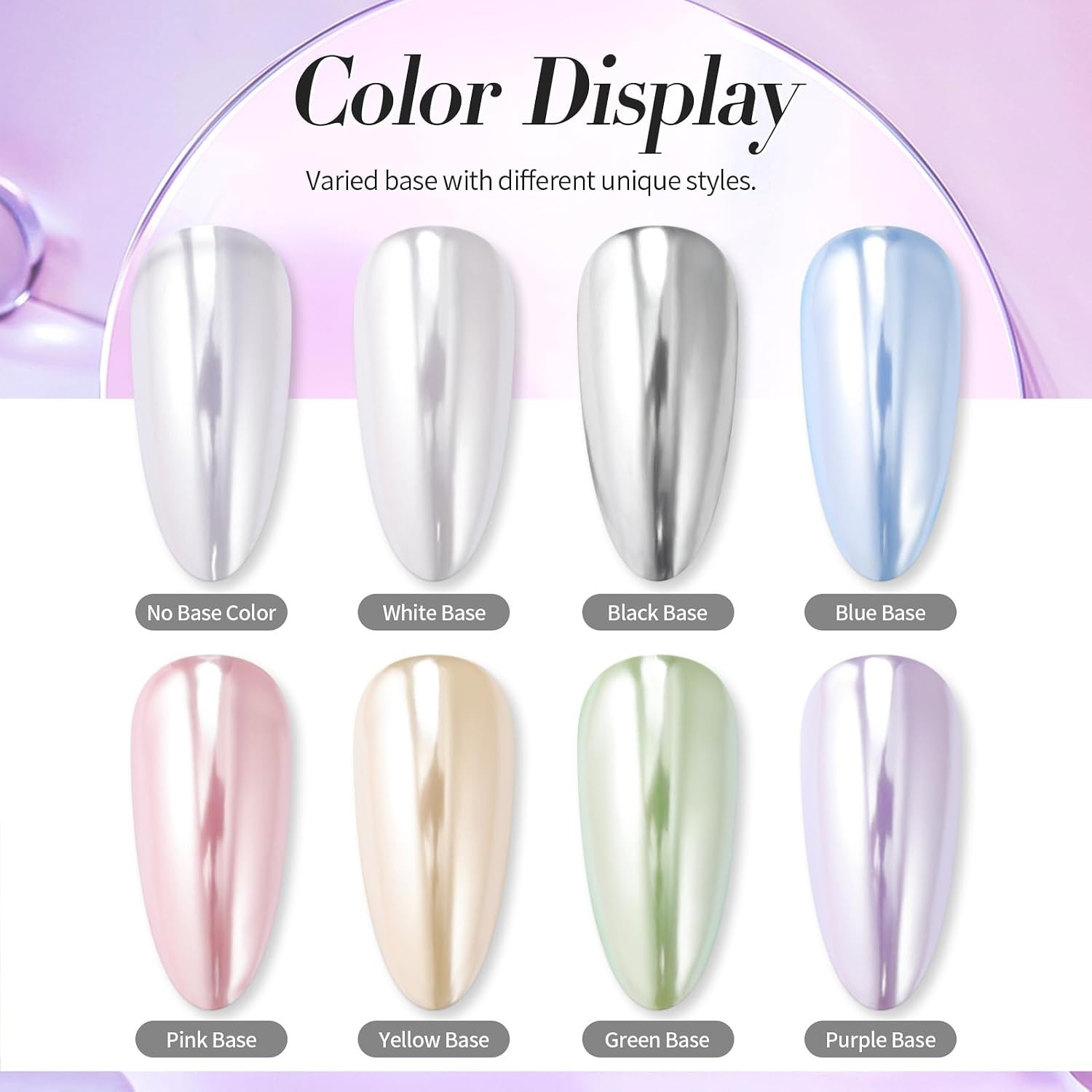 Ultra-Fine Silver Chrome Nail Glitter: Easy Application for Salon-Quality Nails