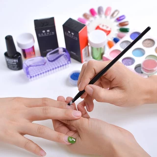 4Pcs Multi-style Plastic Handle Nail Cleaning Brushes