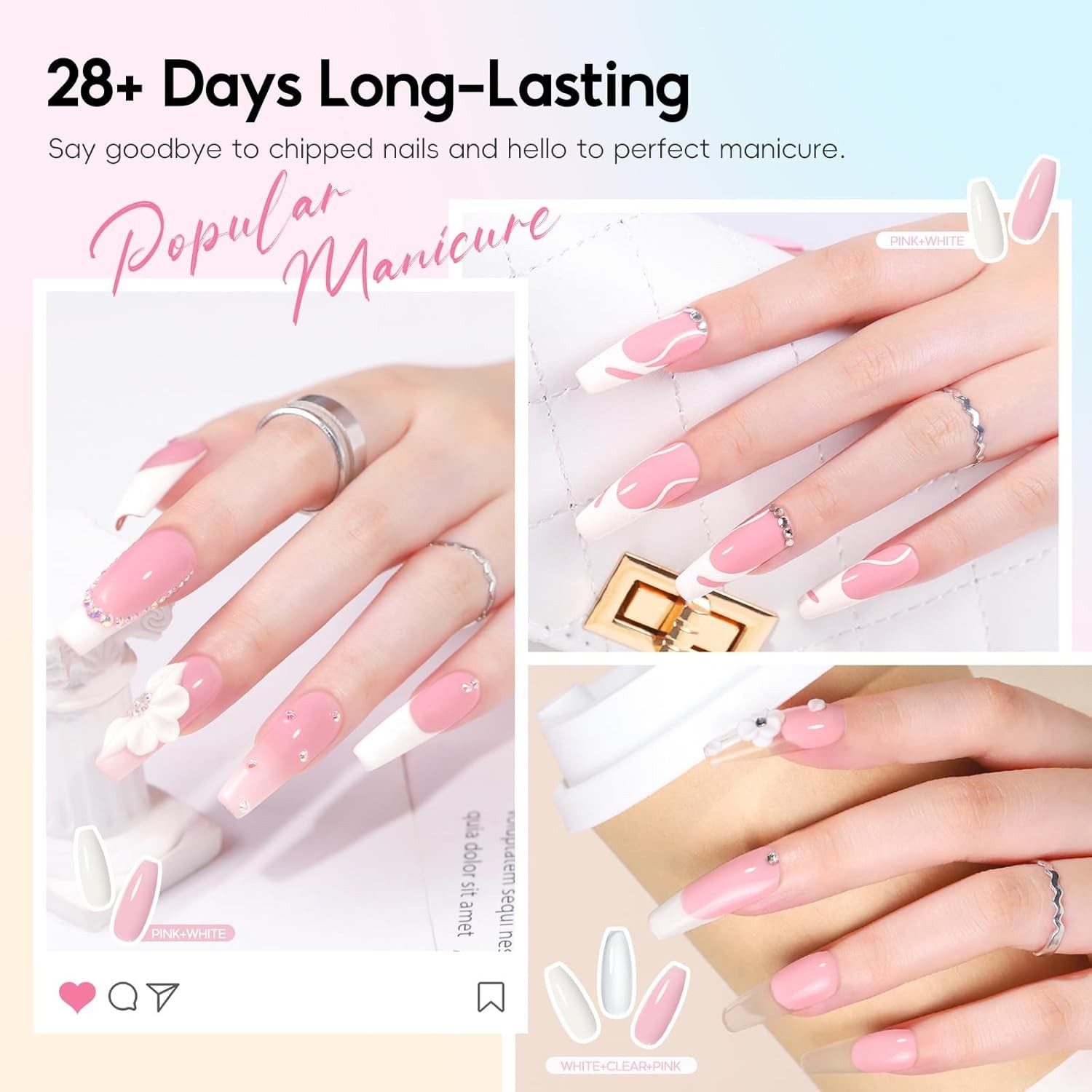 Complete Acrylic Nail Kit with U V Light and Drill