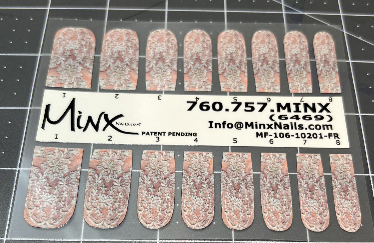 Minx Foil Nail Cover Nail Art Sticker Manicure Wraps