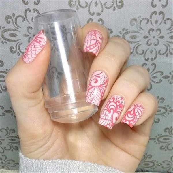 3pcs/set Clear Jelly Silicone Nail Art Stamper Scraper DIY Nail Art Stamper Tool