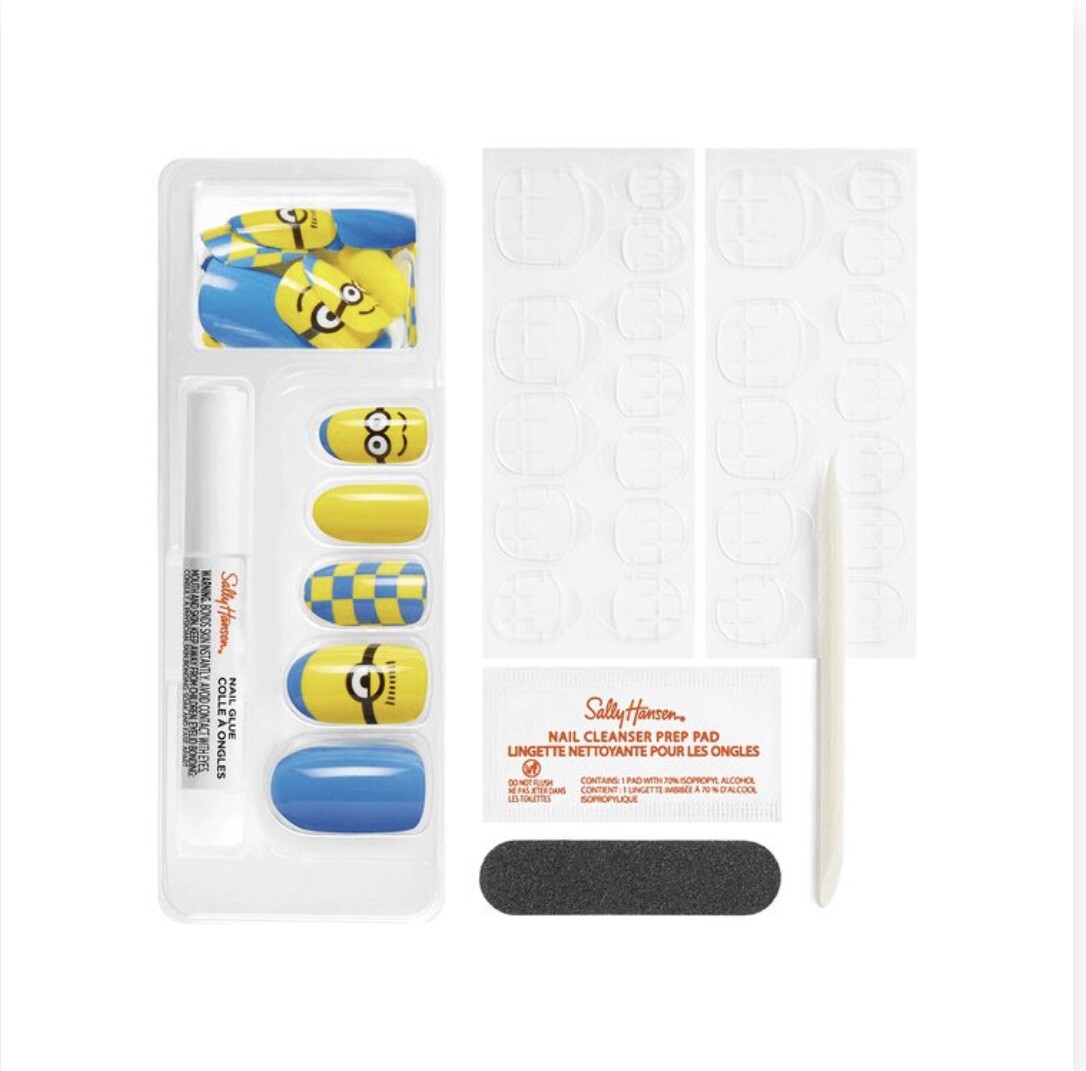 Sally Hansen Salon Effects Perfect Manicure ~ Despicable Me 4 ~ One In A Minion