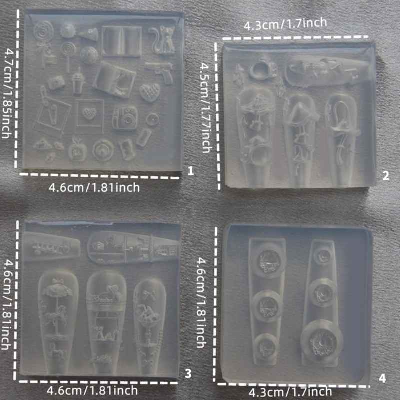 Professional Nail Art Mold For Artistic Manicure Design And Creative Accessories