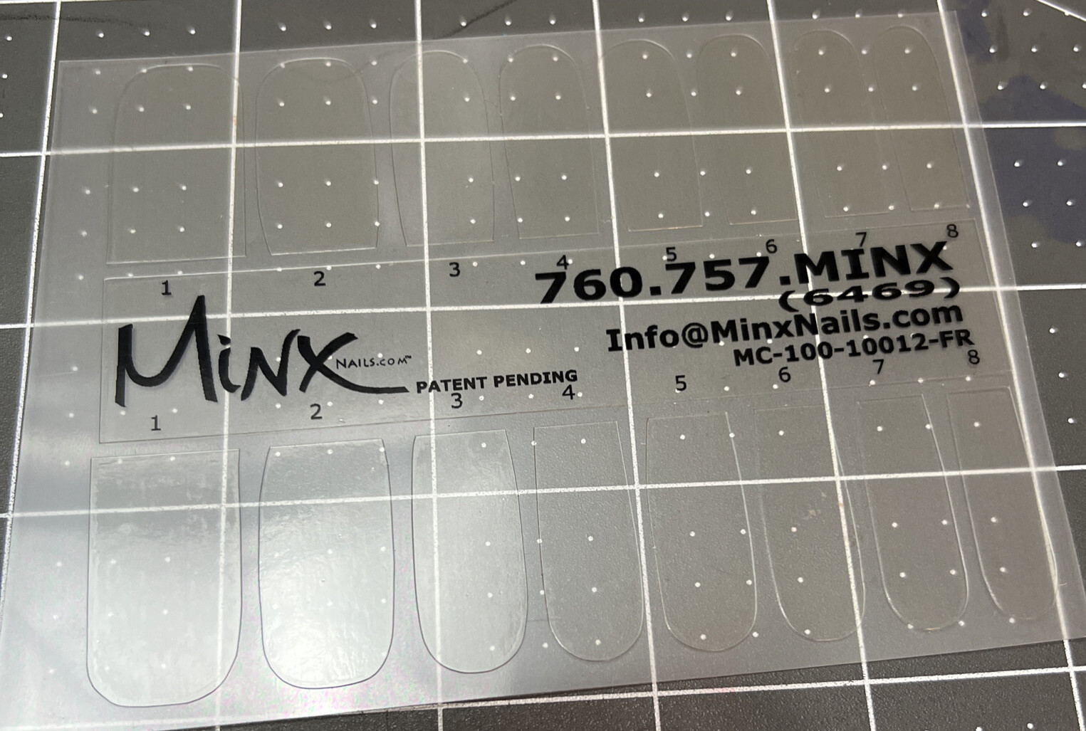 Minx Foil Nail Cover Nail Art Sticker Manicure Wraps