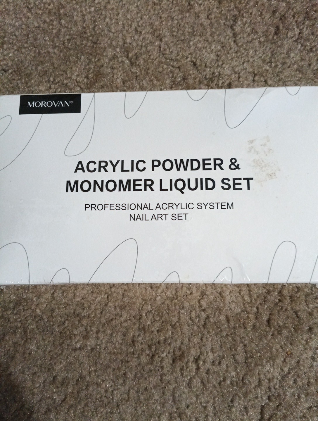 Morovan Professional Acrylic System Nail Art Set Powder & Monomer Liquid S27