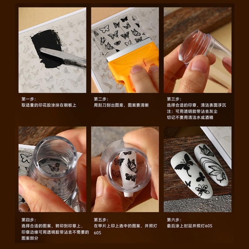 Artistic Nail Design Transfer Plates Precise Carved Patterns Nail Stamping Plate