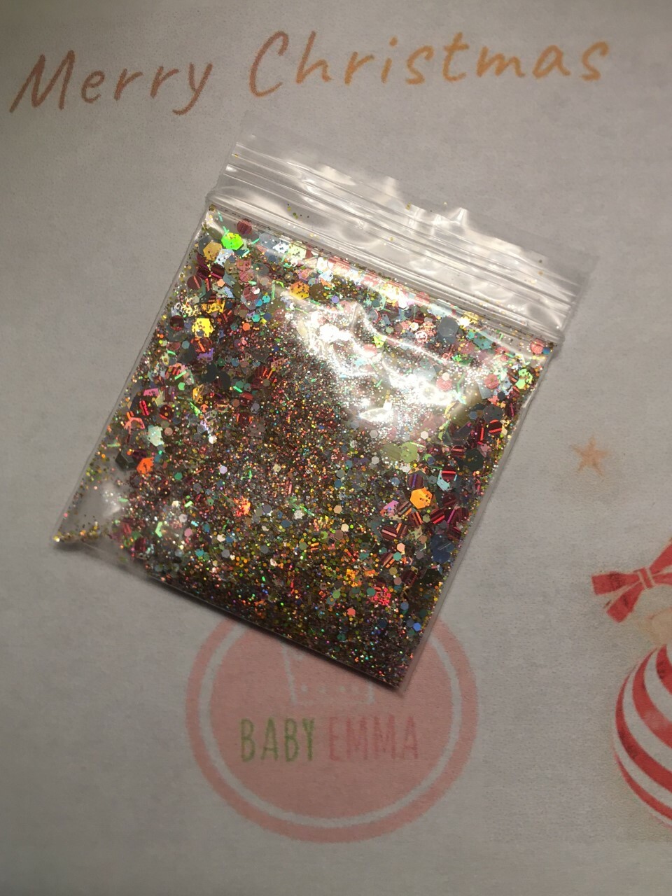 Winter Limited Edition Christmas Time Glitter 3 Mix Acrylic Gel Nail Art-US-tsp