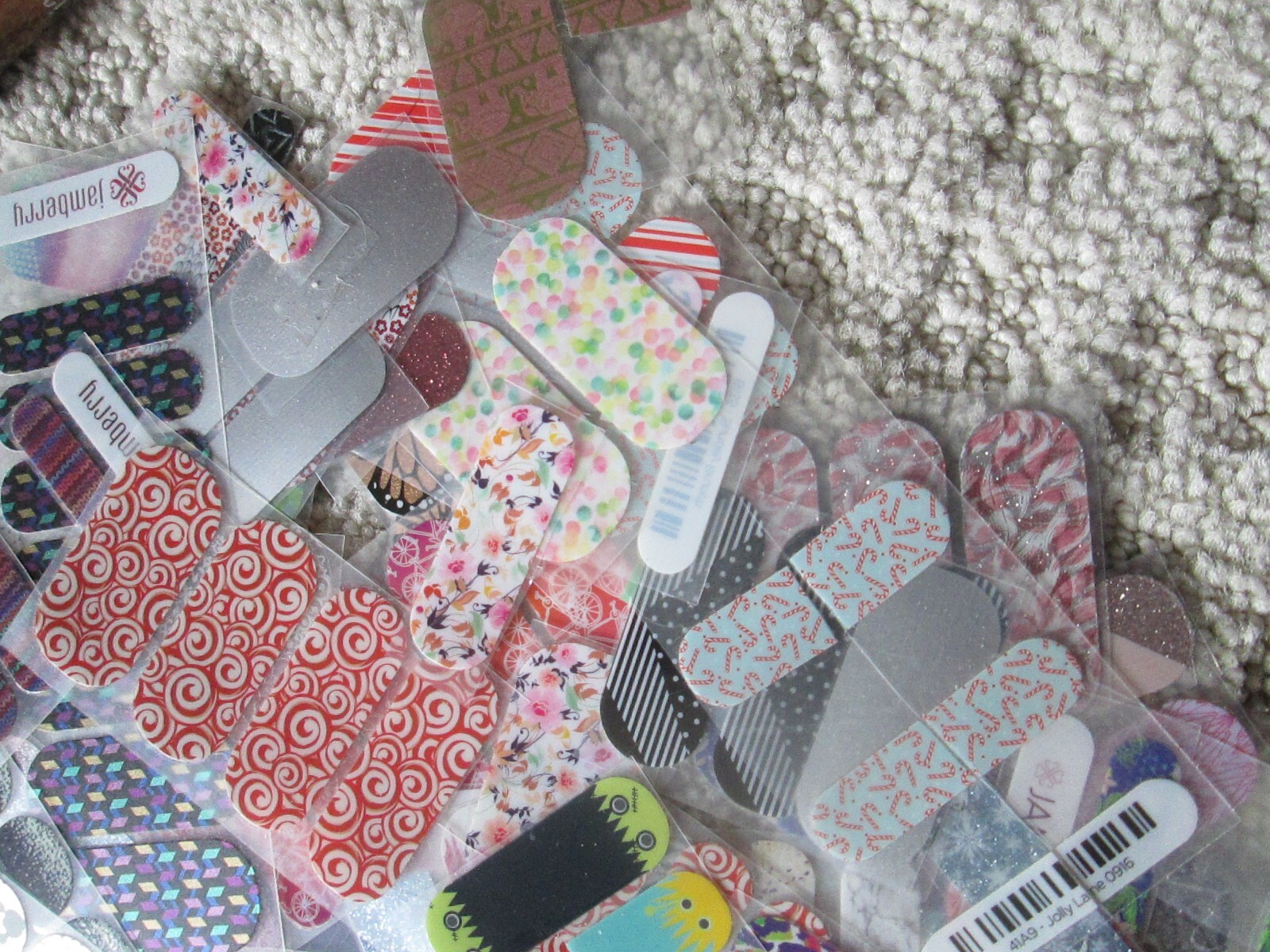 Jamberry Huge Nail 112 Half Sheets/ 10 Full Size/ Petite Juniors/ Tools/Partials