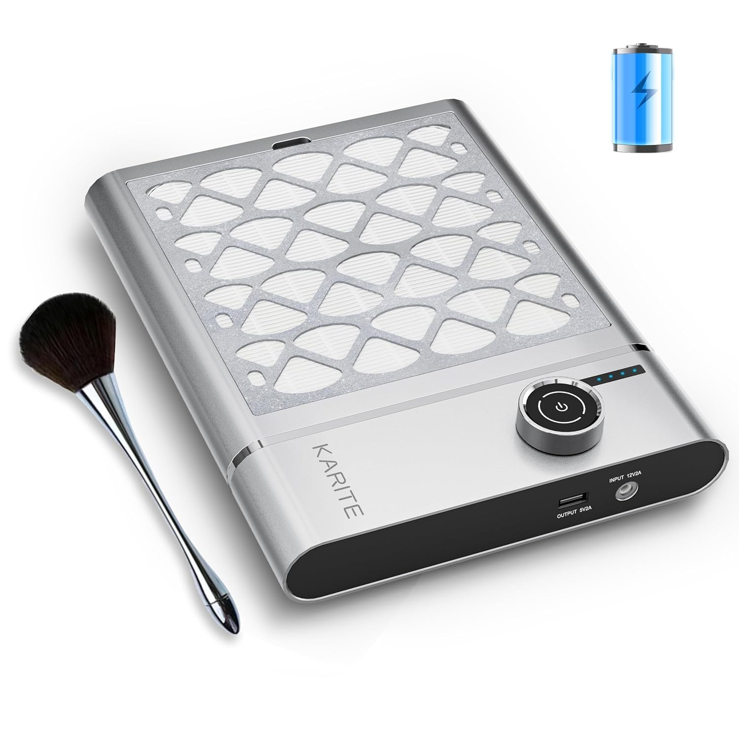 Karite Nail Dust Collector 5000RPM 6000mAh Cordless