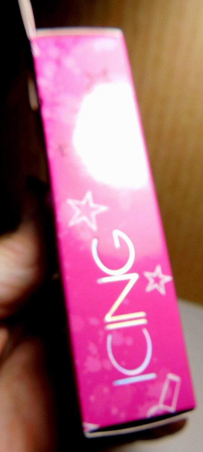 CBI Distributing Corp~Icing 24 Faux Nails Vegan BH.AN Pink & White Hearts&Flames