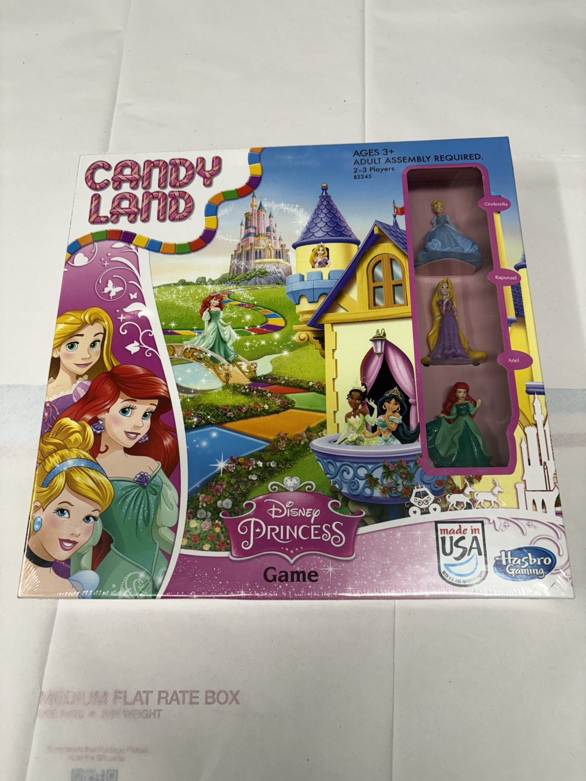 Hasbro Gaming Candy Land Disney Princess Edition New