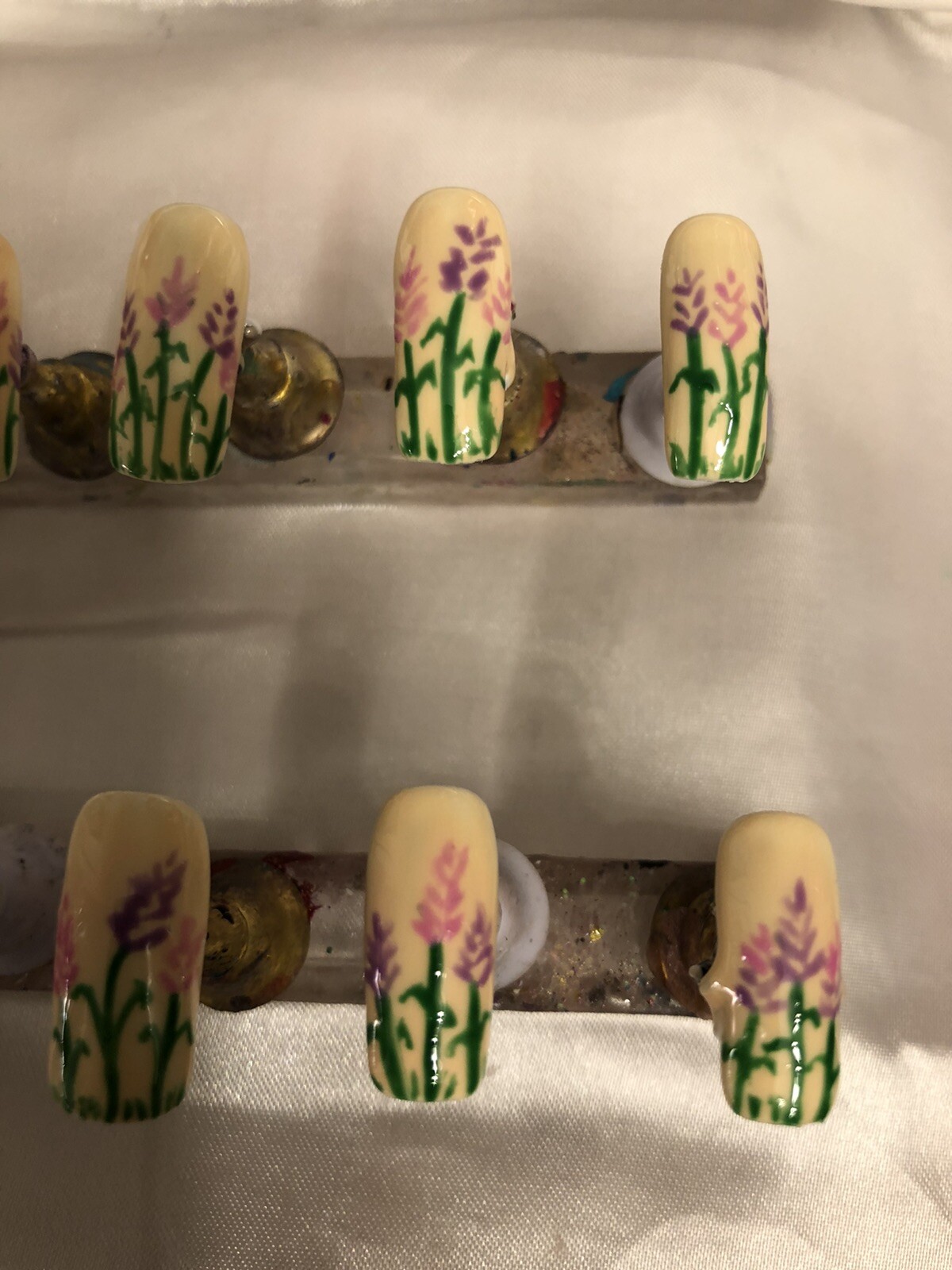 ℤ ℕ𝔸𝕀𝕃ℤ! Gorgeous set of Handcrafted Press On Nails