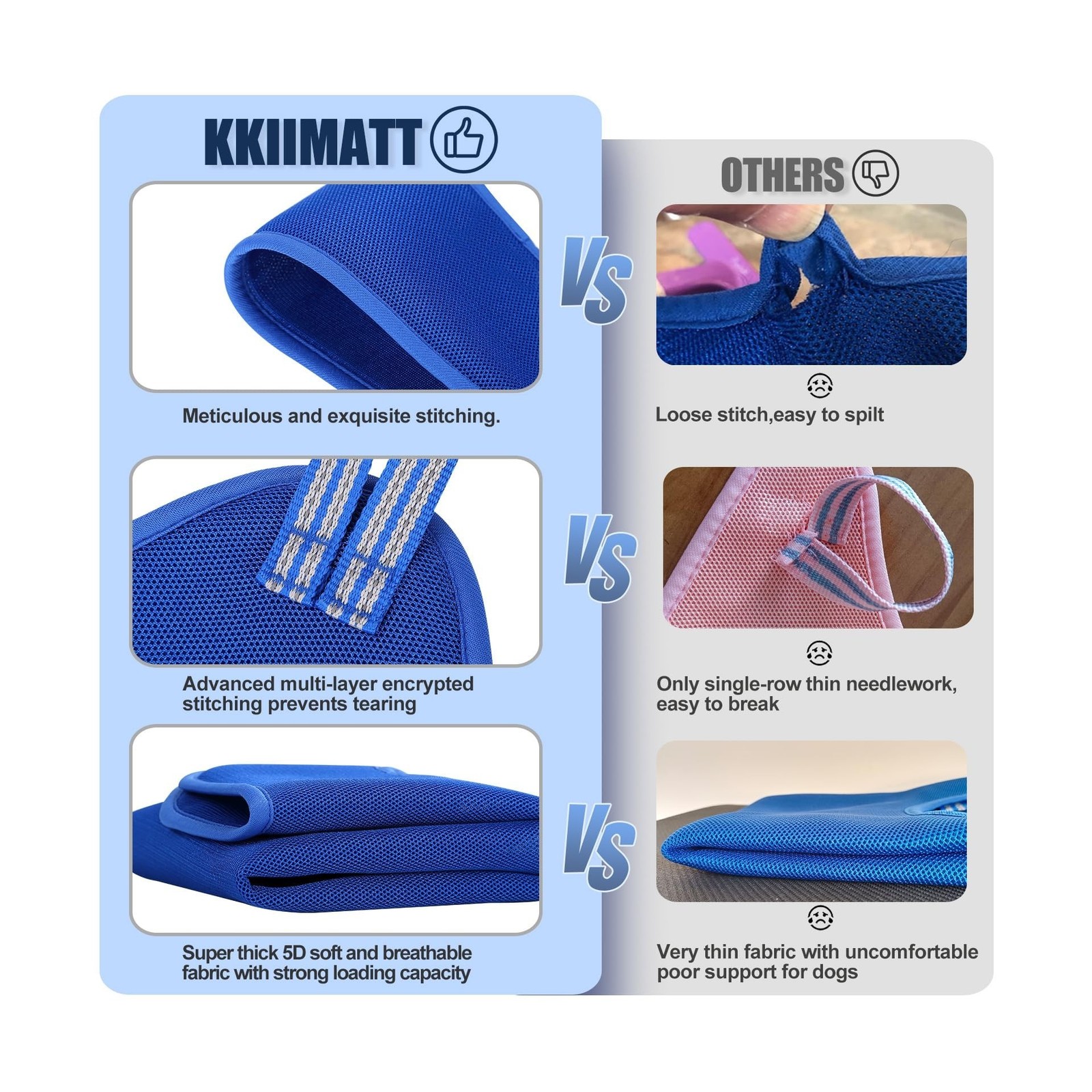 10 in 1 Pet Grooming Hammock Harness with Nail Clippers/Trimmer, Nail File, D…