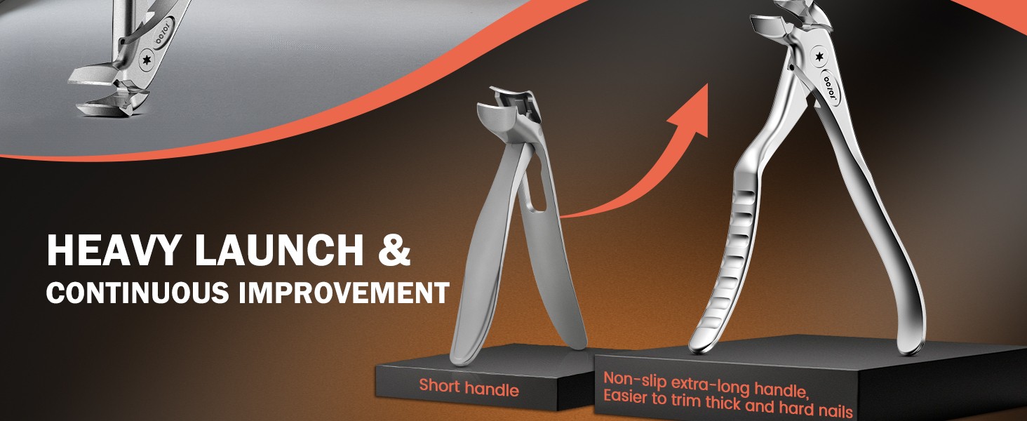 Toe Nail Clippers for Thi Nails for Seniors with Safety Lo –