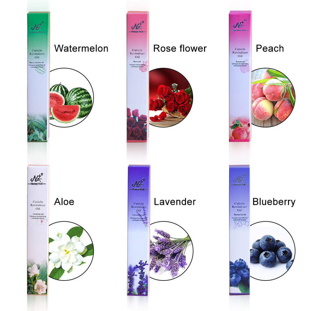 Cuticle Oil Moisturizing Revitalizer Twist Pen Care Mani Pedicure 12 fragrances