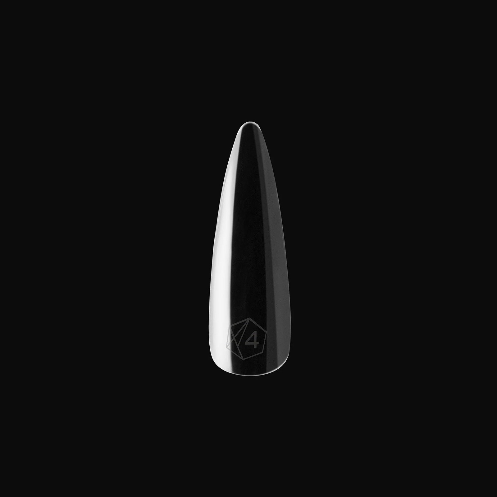 280 Ounce Gel X Nail Tips Pack Of 1 Natural Stiletto Easy Application Durable