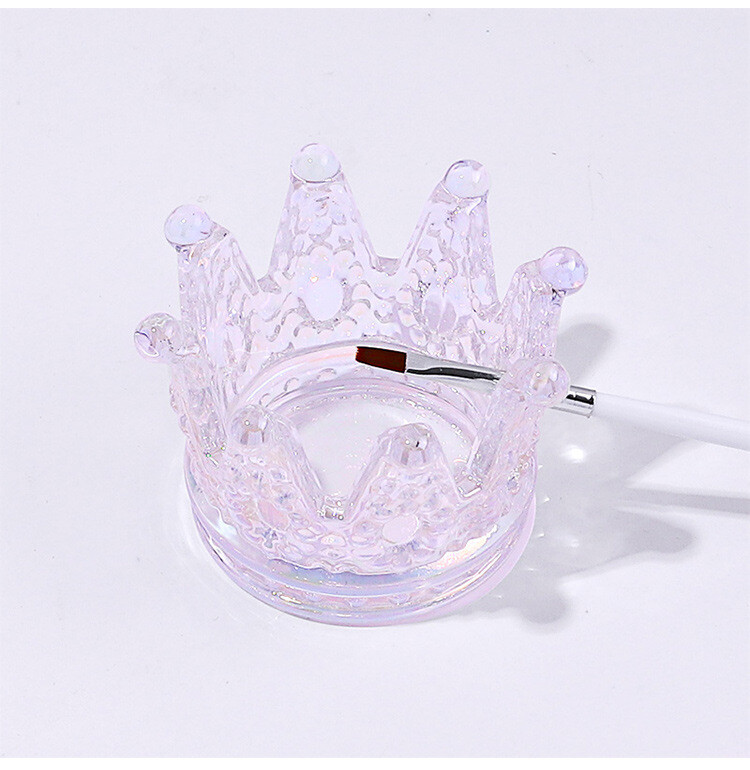 9 Style Glass Crystal Dappen Dish Cup Nail Art Acrylic for Liquid Powder Tools