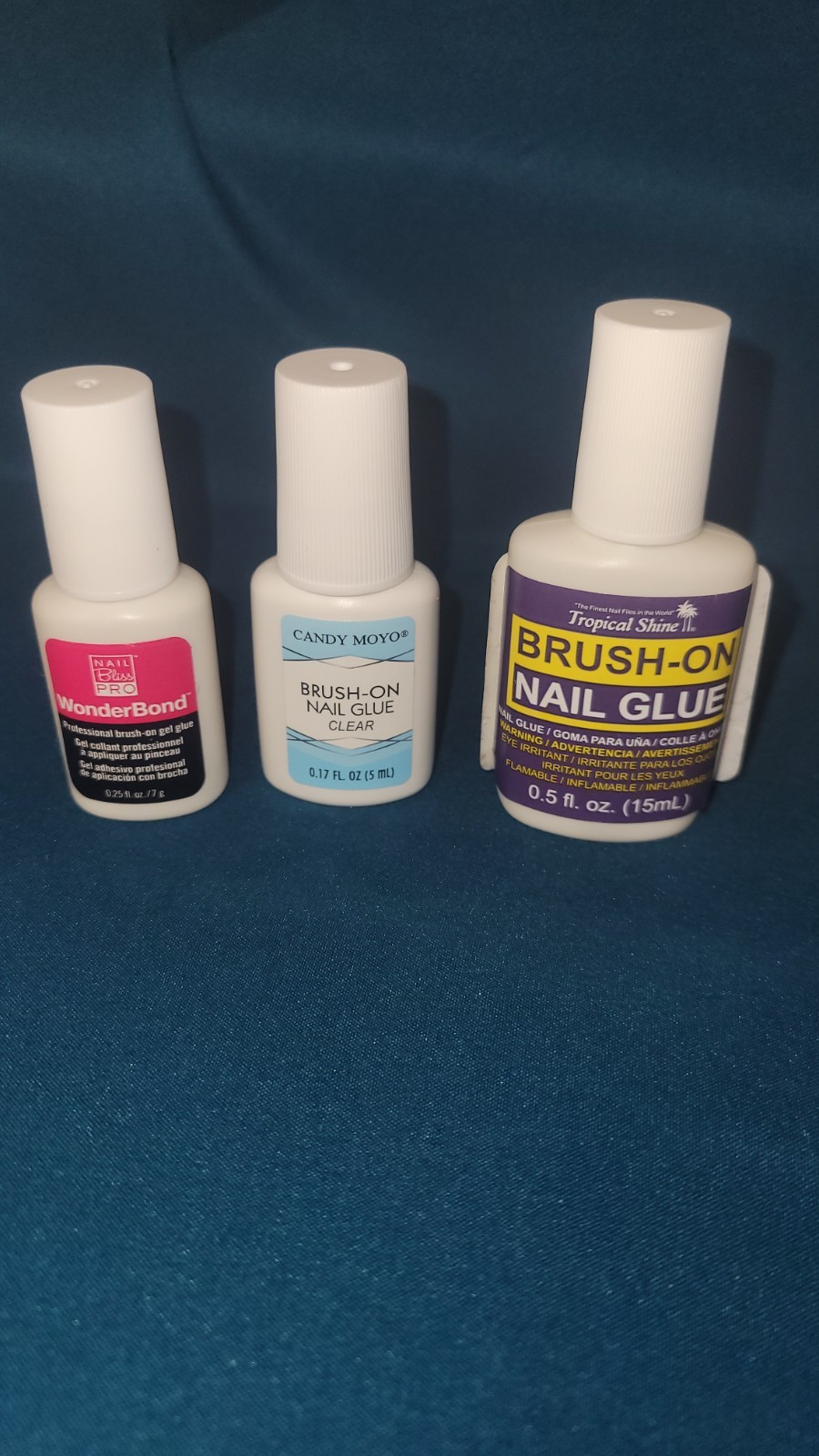 Nail Kit Bundle Polish Glue Brushes Acrylic Files Monomer