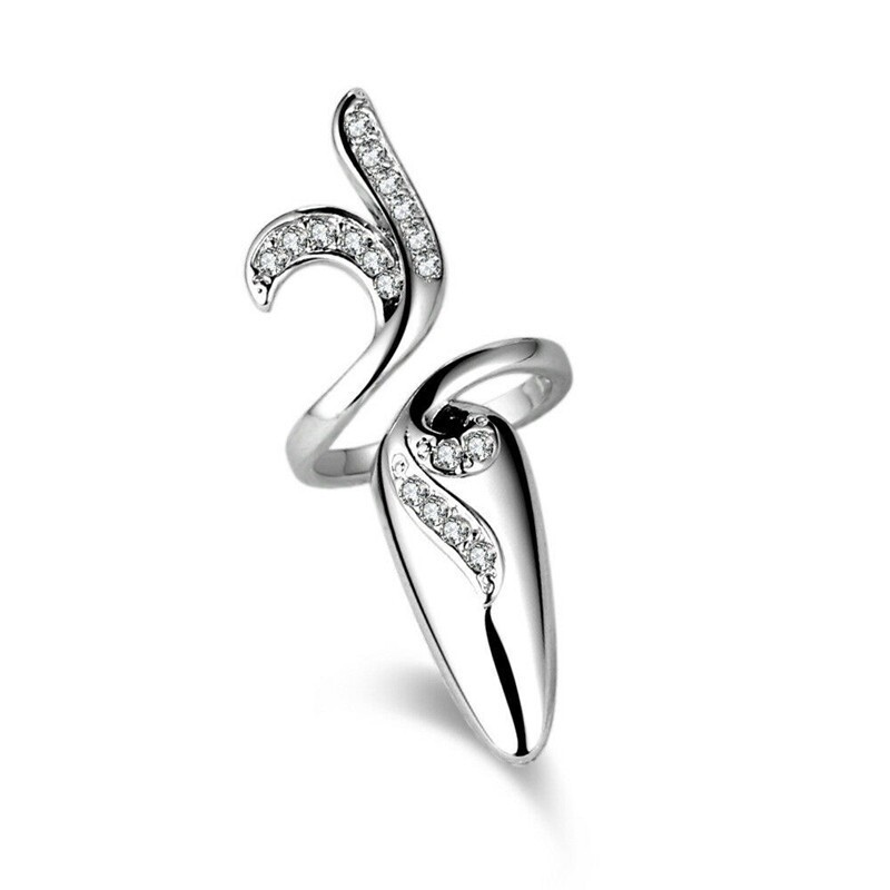 Fingernail Ornament Unique Creative 2pcs Korean-Style Temperament Nail Ring