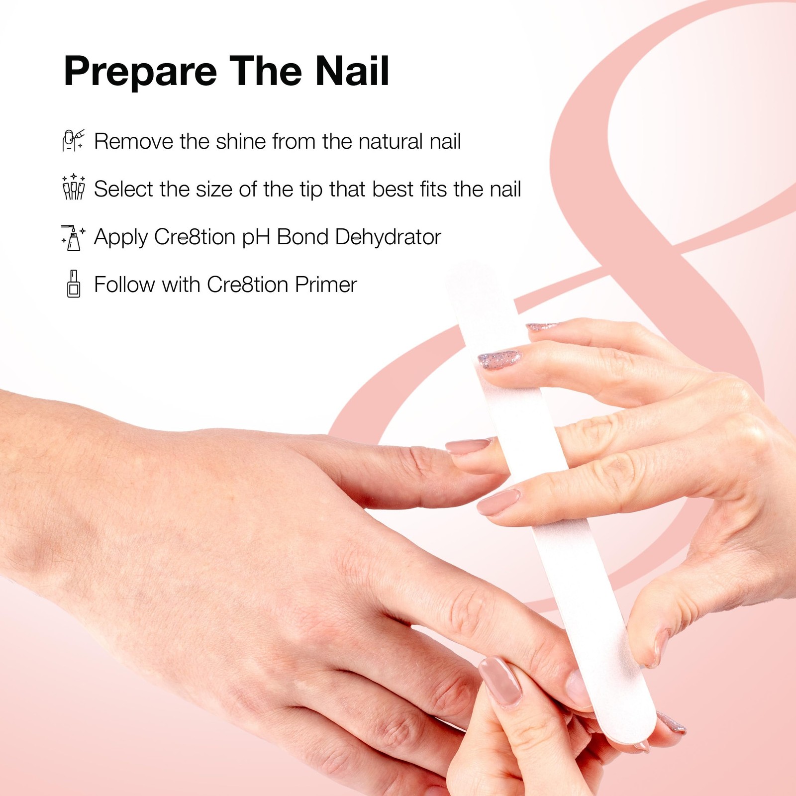 Cre8tion Soft Gel Nail Tips, Short Round Shape, 602 Tips in 14 Sizes (00-9) f…