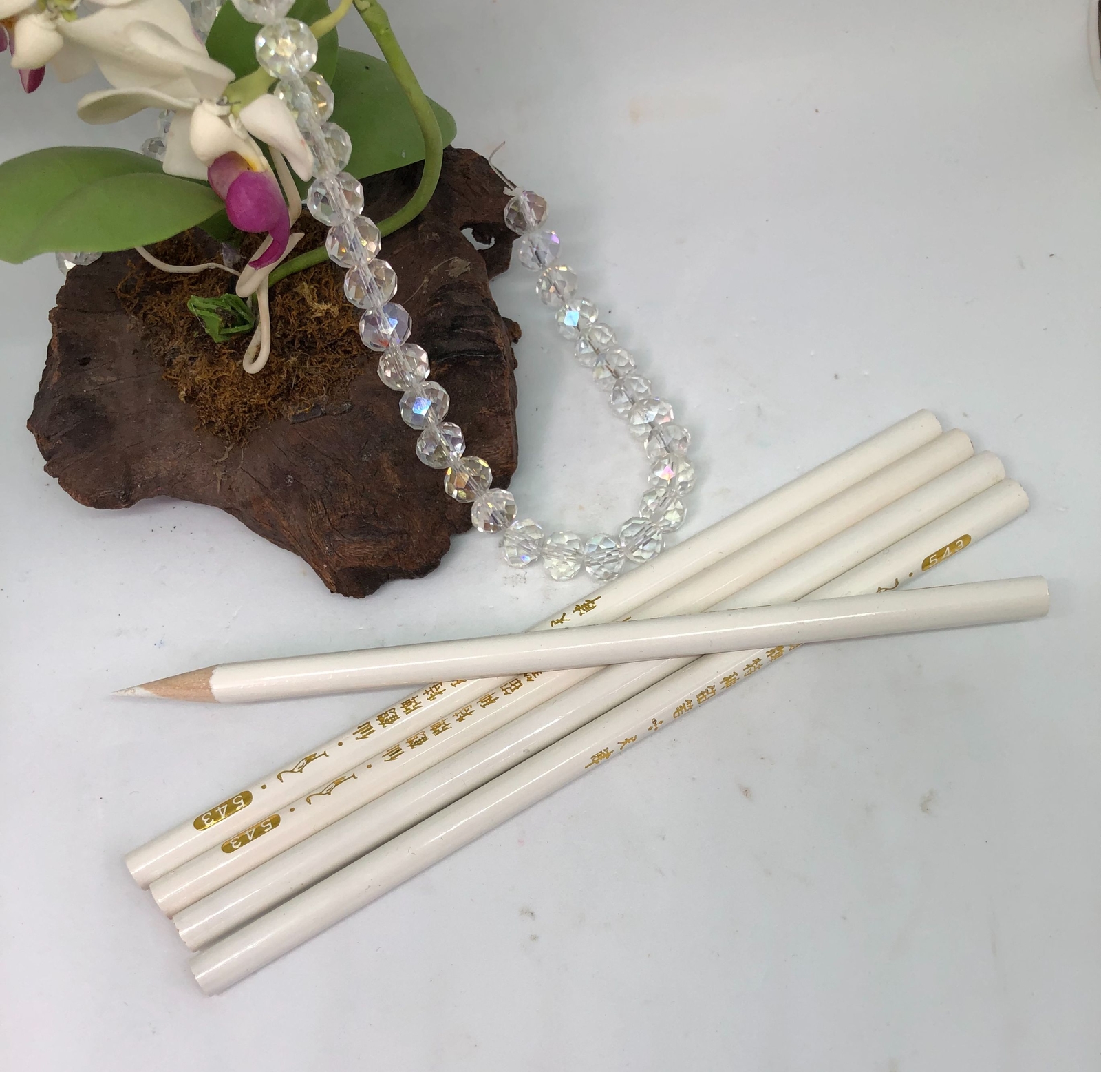 5x Pick Up Stick Pencil for Nail Art Rhinestones and Nail Crystals